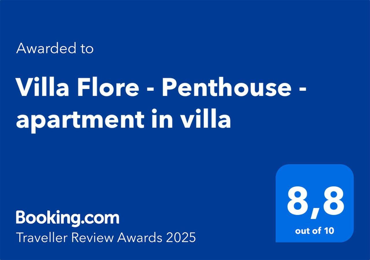 Villa Flore - Penthouse - Apartment In Villa Casteldaccia Ngoại thất bức ảnh